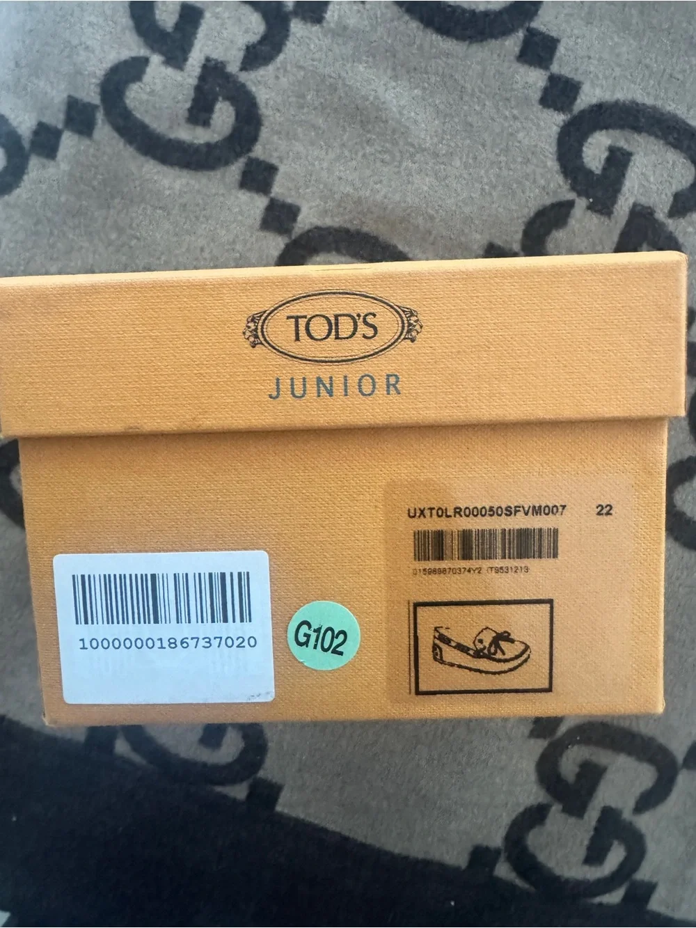 Tod's Kids Suede Moccasins in Dusty Rose